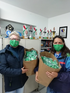 Distribuição de Máscaras - Filial Blumenau